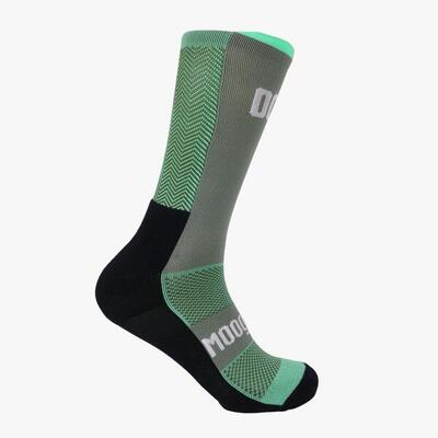 Hardloopsokken & trailsokken groen versterkt mooquer mint