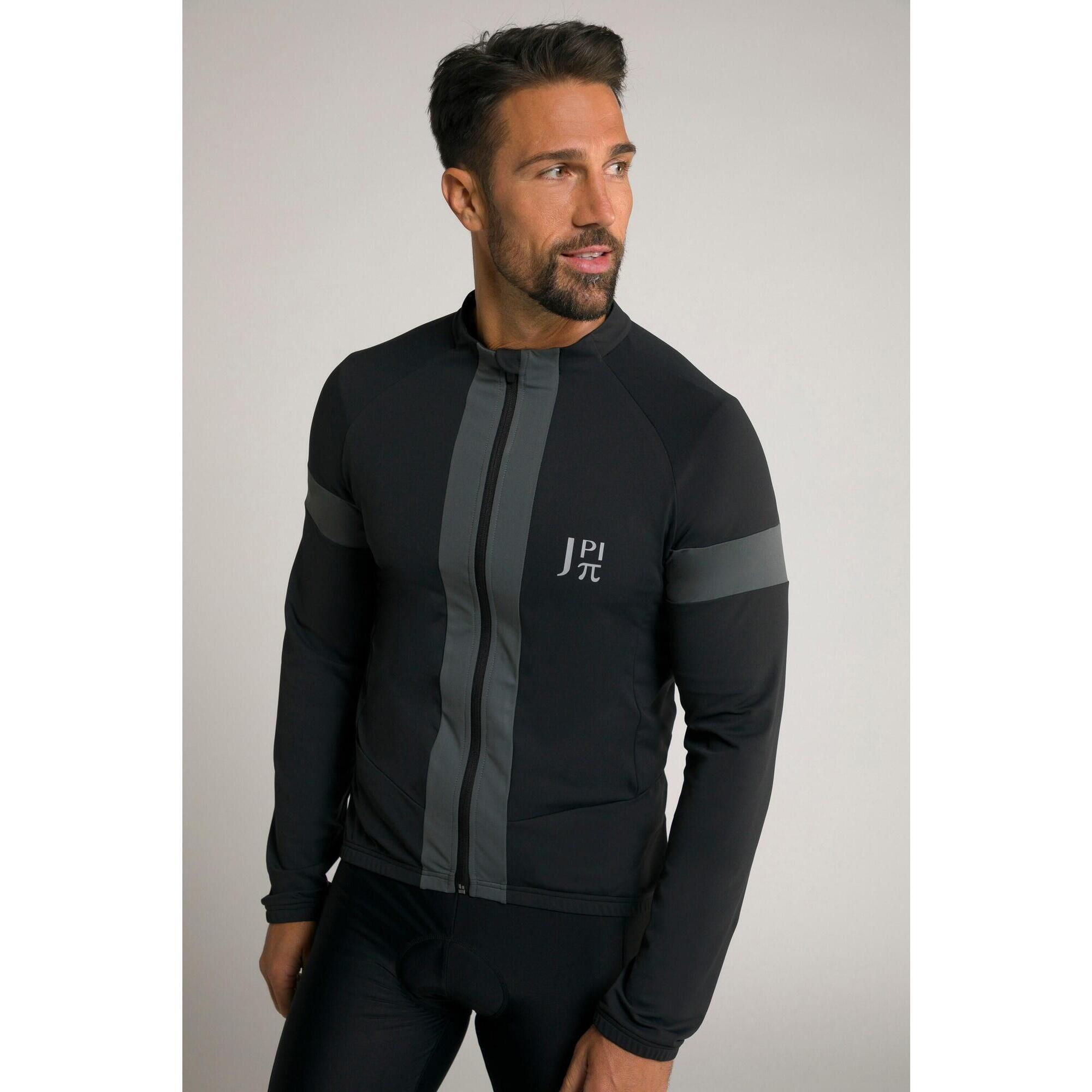 Męska Kolarska kurtka Softshell FLEXNAMIC® Odzież rowerowa polarek stójka