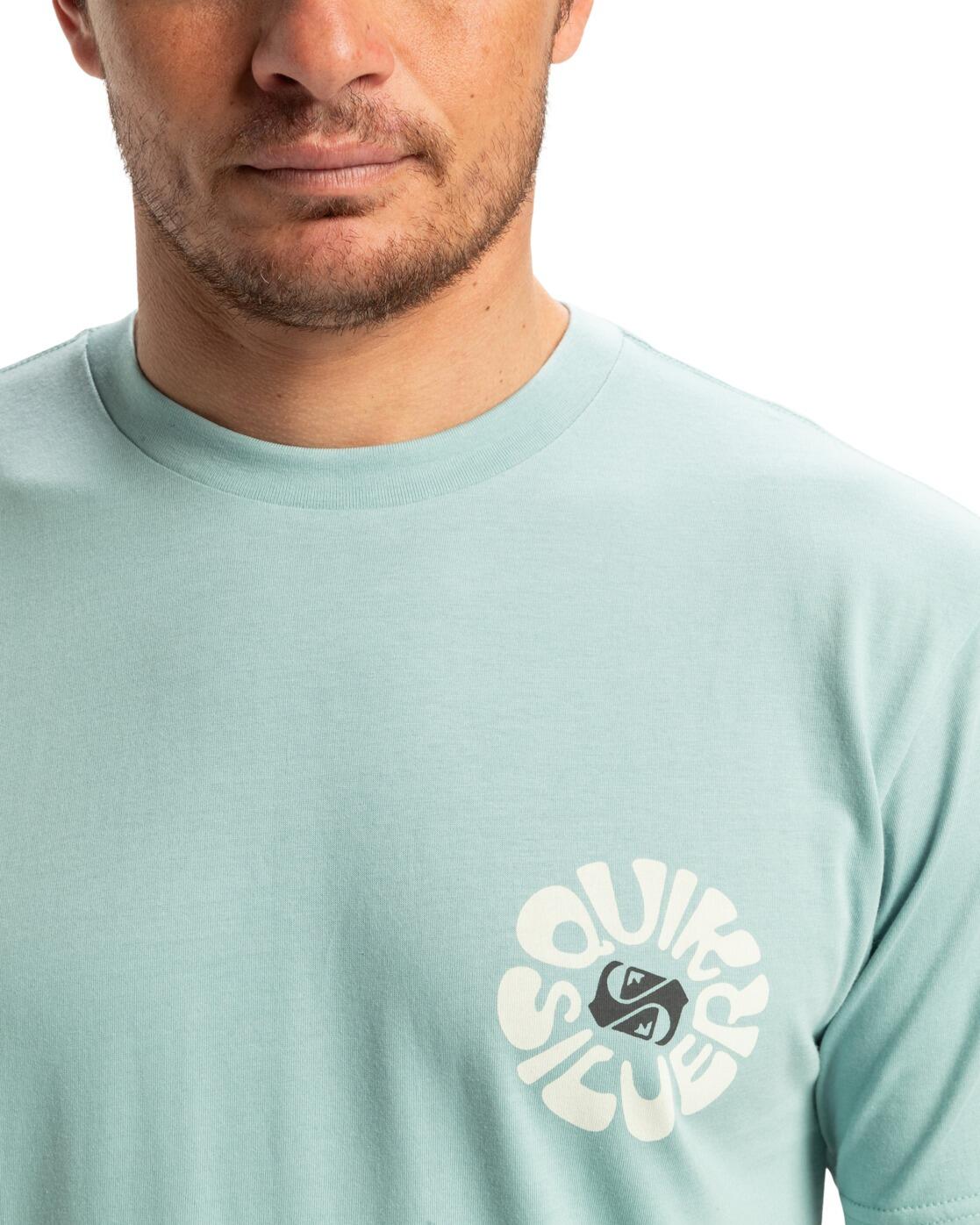 T-Shirt EVO ROAD Blau Herren 4/4