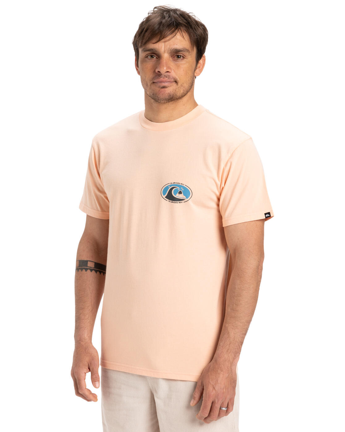 Camiseta de manga corta EV FLOWER CHAOS Rosa Hombre 3/4