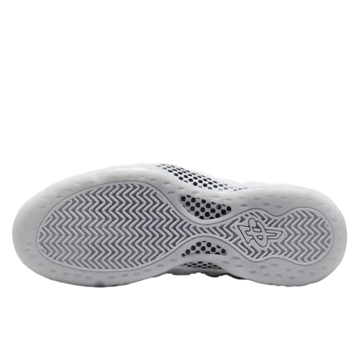 Chaussures  Air Foamposite One Triple White 4/4