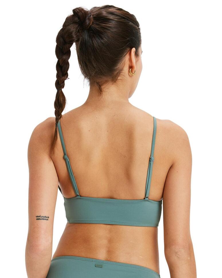 Stanik bikini dla Kobiety SD BEACH CLASSICS Zielony