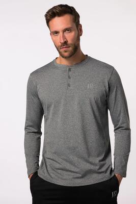 Heren functionele henley flexnamic® trekking lange mouwen