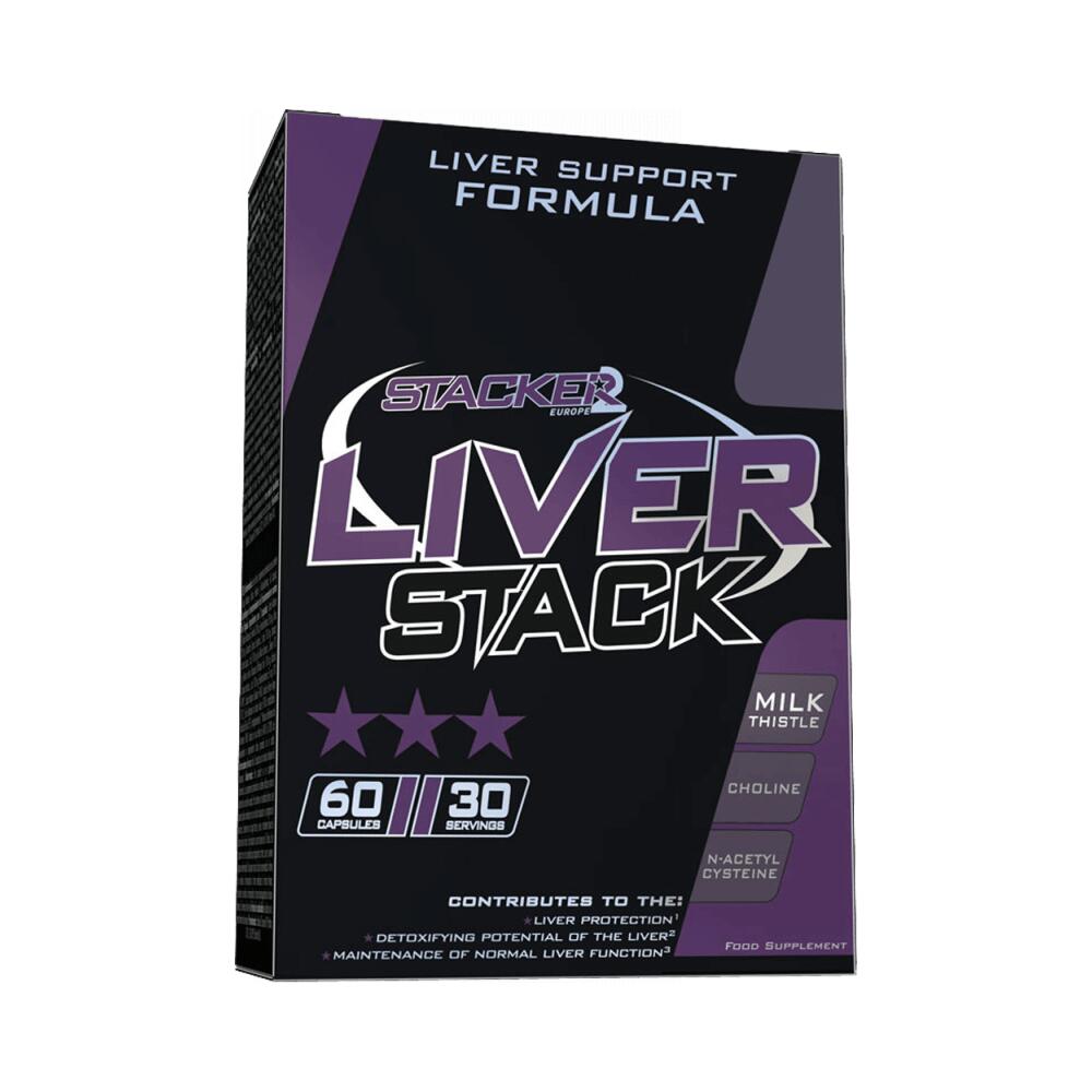 STACKER2 Stacker2 Liver Stack (60 caps) Unflavoured - Vitaminen, mineralen & gezondheid