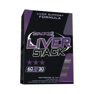 Stacker2 liver stack (60 caps) unflavoured - vitaminen, mineralen & gezondheid