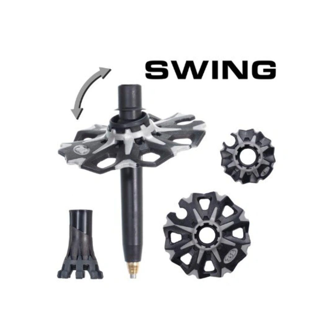 Bâtons de Trekking  TSL - Télescopique - TOUR CARBONE 2 CROSS Swing 4/4