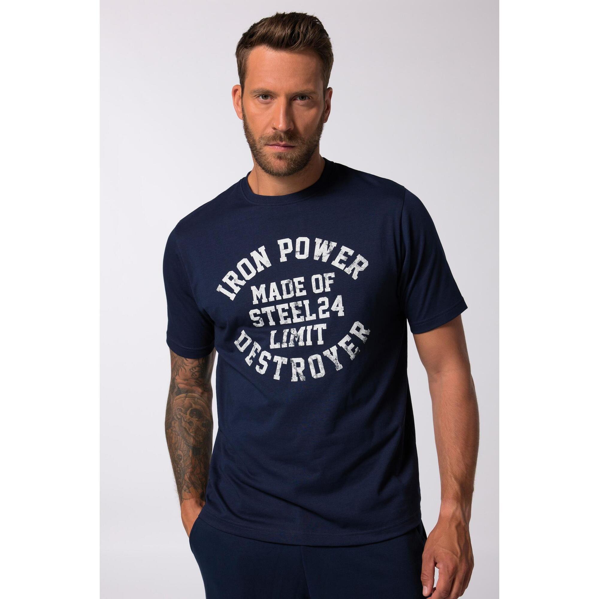 Jay-pi - Hommes T-shirt Iron Anvil Collection Fitness Quickdry Jusqu'au 7xl - T-shirt Manches Courtes - Bleu - Decathlon