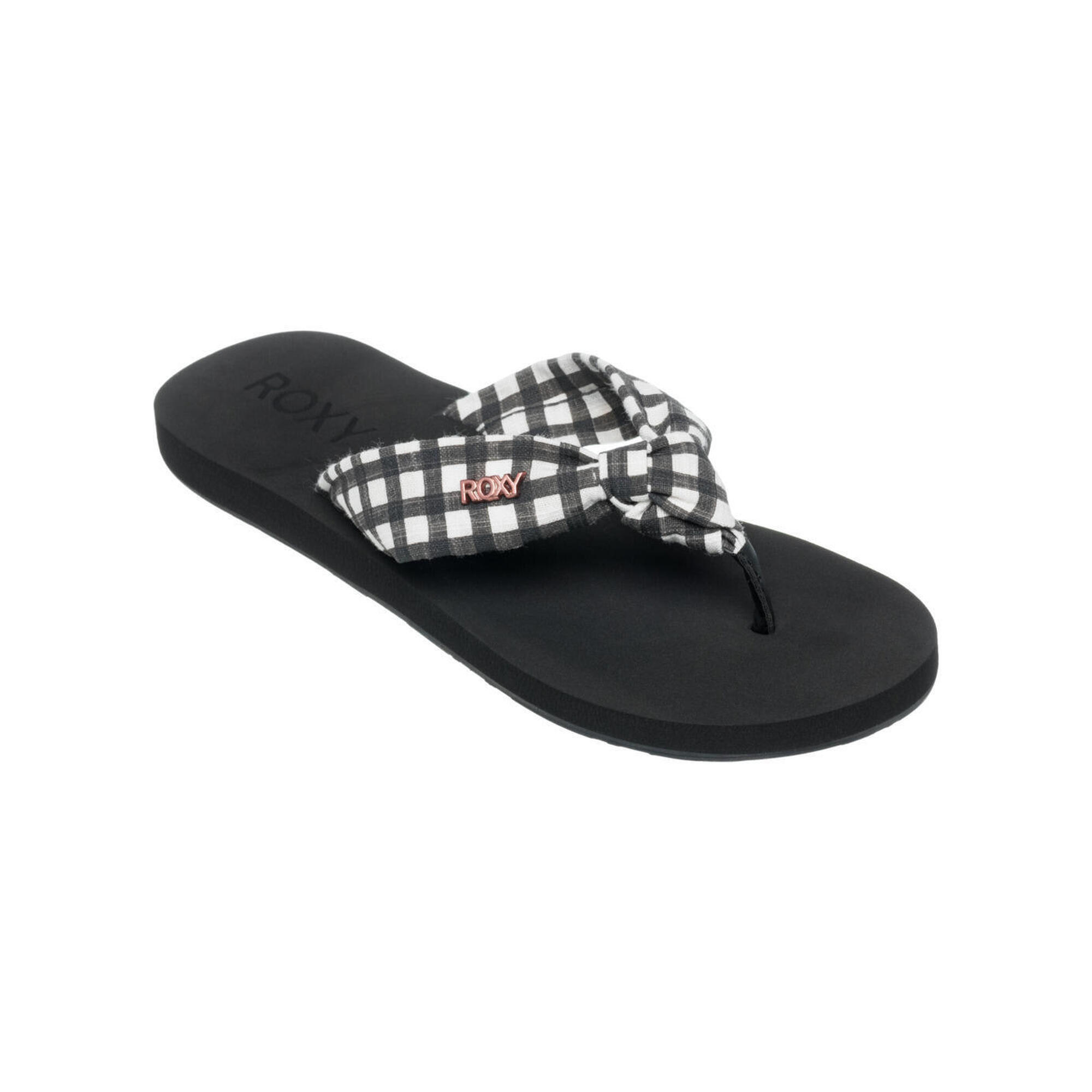 Roxy - Tongs De Plage Paia V Noir Femme - Tongs - Noir - Decathlon