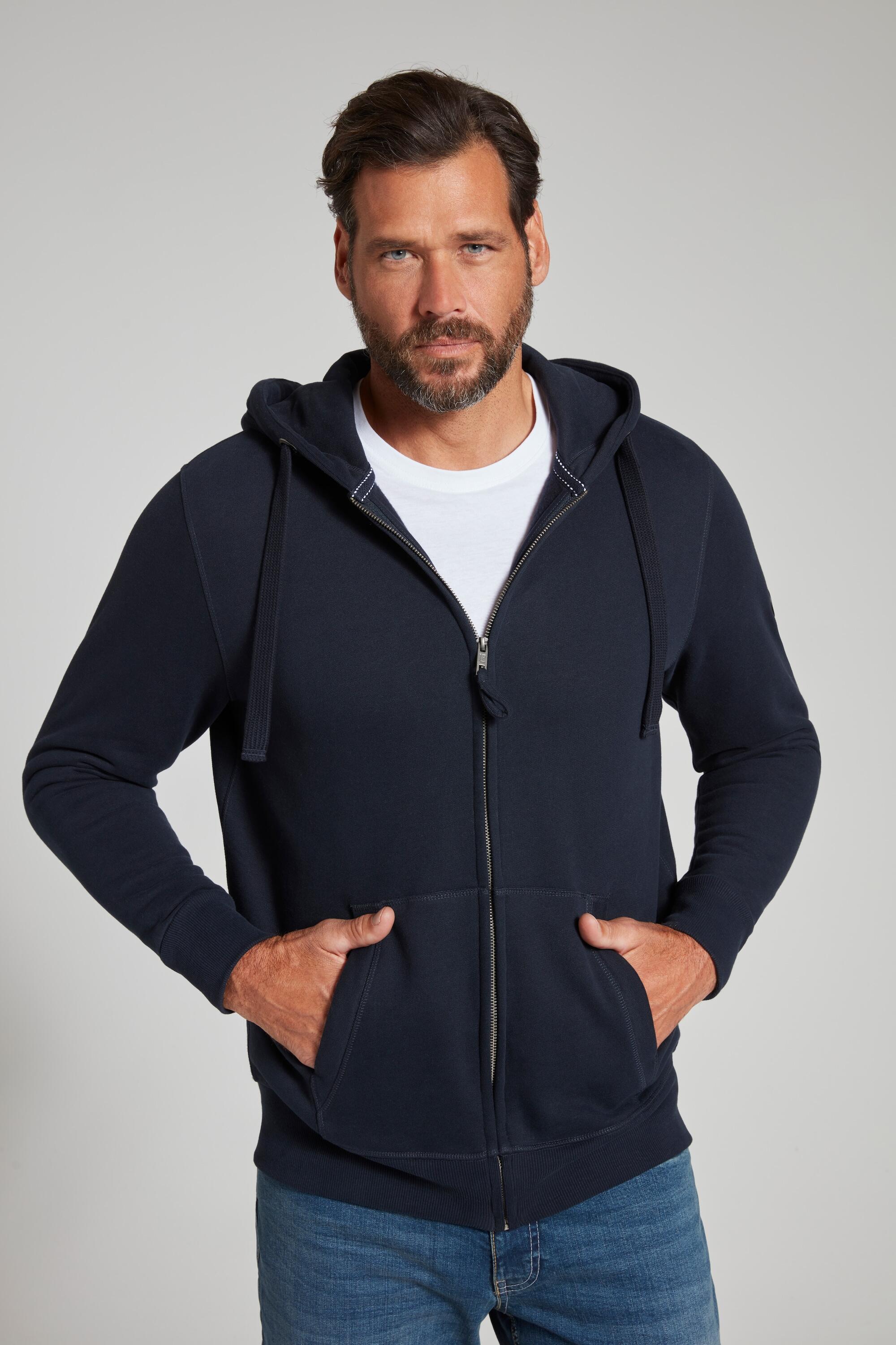 JAY-PI JAY-PI Men's Fleece Hoodie up to 8XL blue