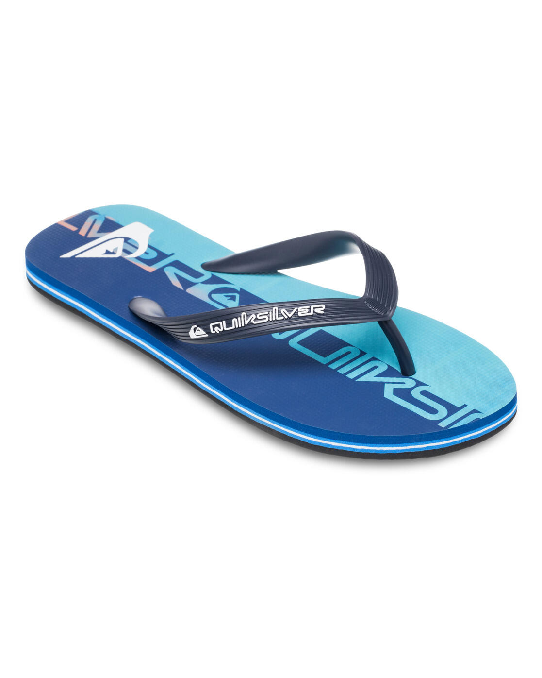 QUIKSILVER Teenslippers MOLOKAI ART 25 Blau Heren