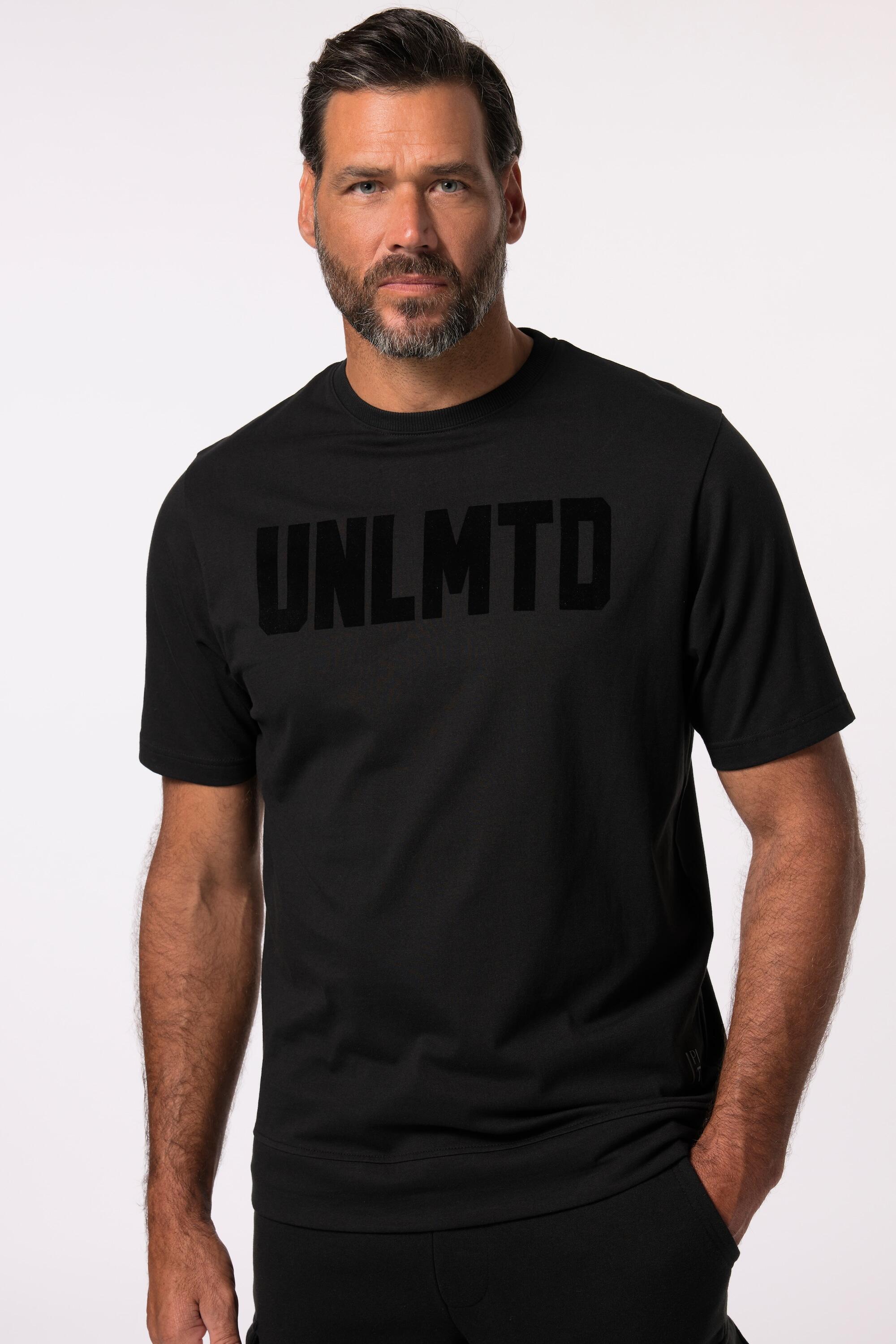 JAY-PI Men's JAY-PI T-shirt plus size black, comfort tummy fit