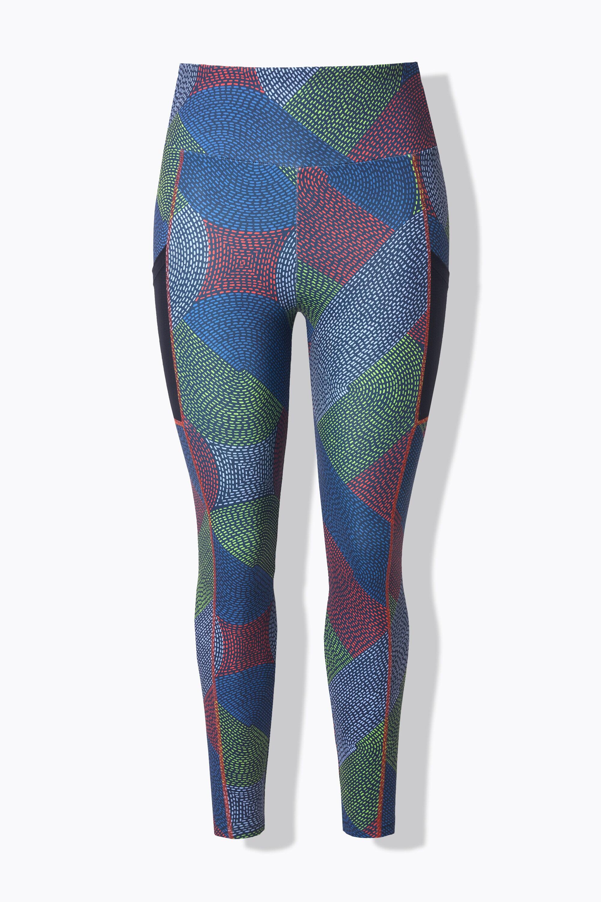 Dames Functionele legging vlechtmotief meshzak gerecycled 13/13