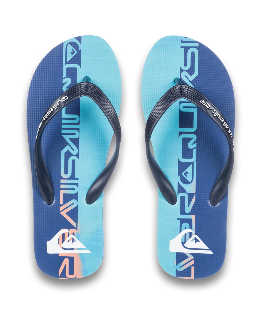 Tongs MOLOKAI ART 25 Bleu Homme 3/4