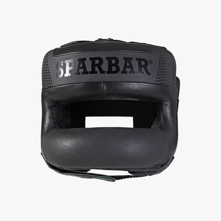 SPARBAR® SB1 BAR FACED SPARRING HEADGUARD - MIDNIGHT BLACK Small 2/4