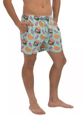 Pantaloncini da surf Dolfin Burger Time Shorty - Taglia L