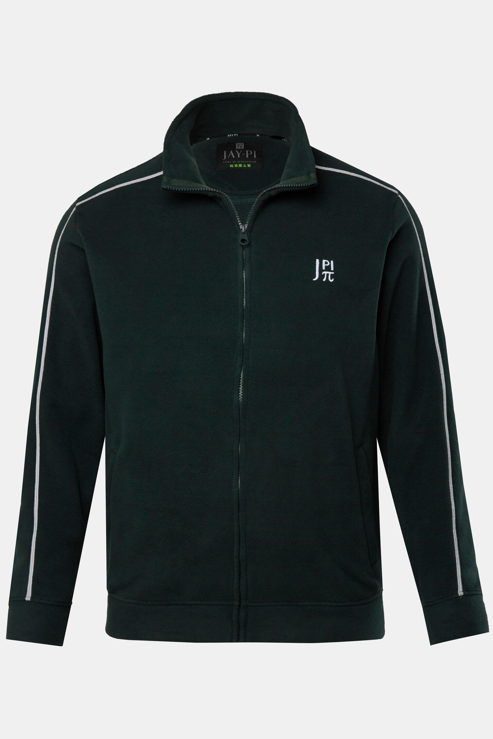 Herren Fleecejacke mit Reflektor-Details Fitness Zipptaschen 8/9