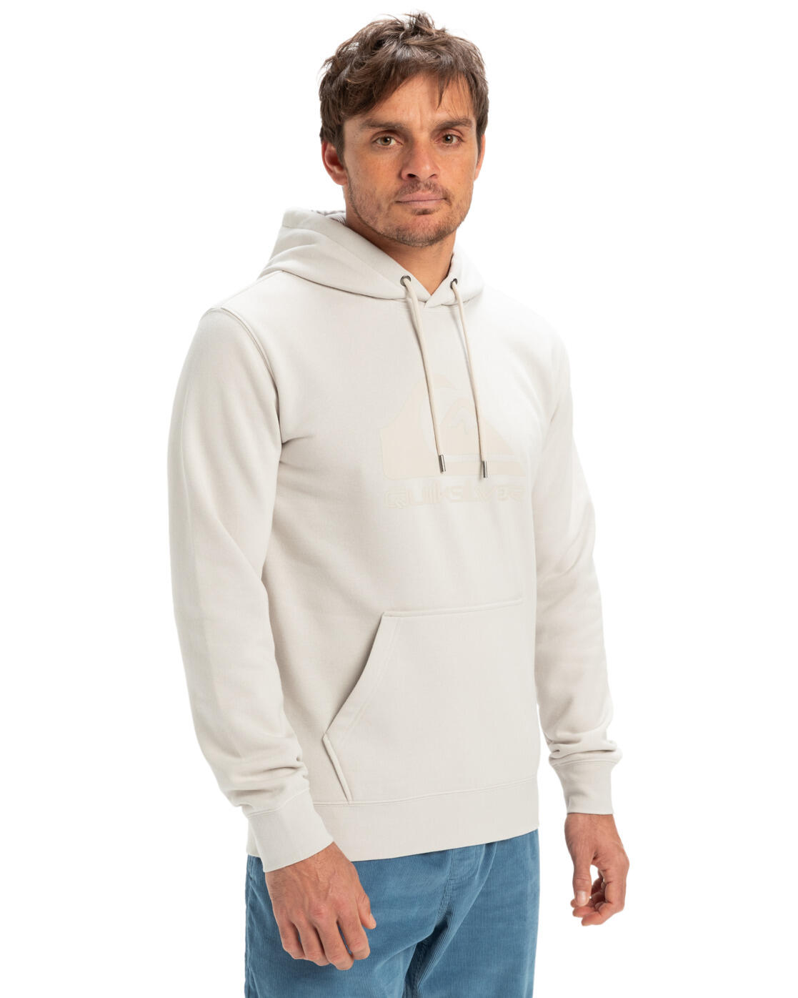Sudadera con capucha COMP LOGO Gris Hombre 3/4