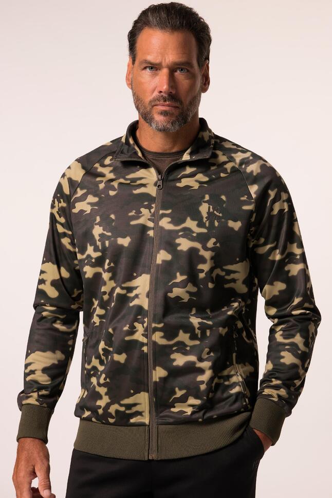 Męska Treningowa kurtka funkcjonalna fitness oddychająca moro do roz. 7XL