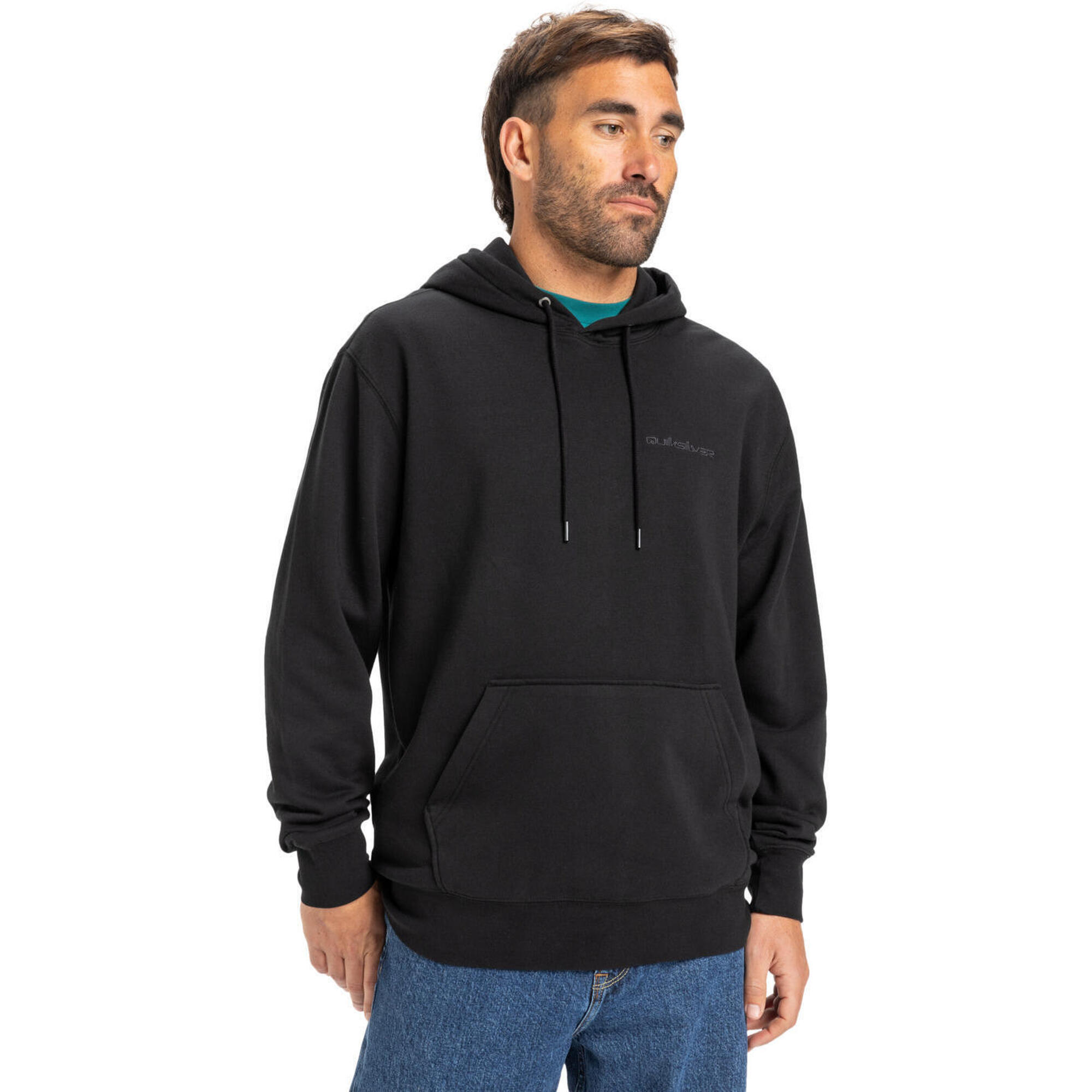 Bluza z kapturem dla Mężczyzn SALT WATER Czarny