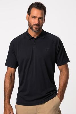 Heren poloshirt outdoor halve raglanmouwen quickdry