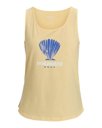 Camiseta sin Mangas SURFCLASSIC Naranja Mujer