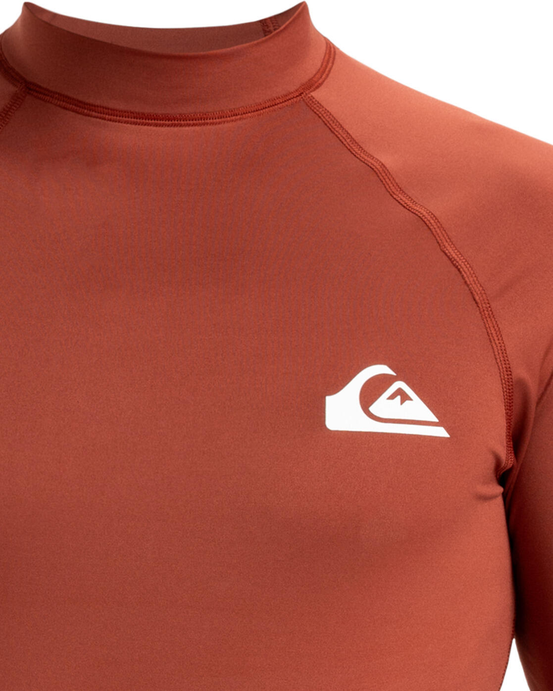 Kurzärmliges Surf-T-Shirt mit UPF 50 EVERYDAY Braun Herren 3/3