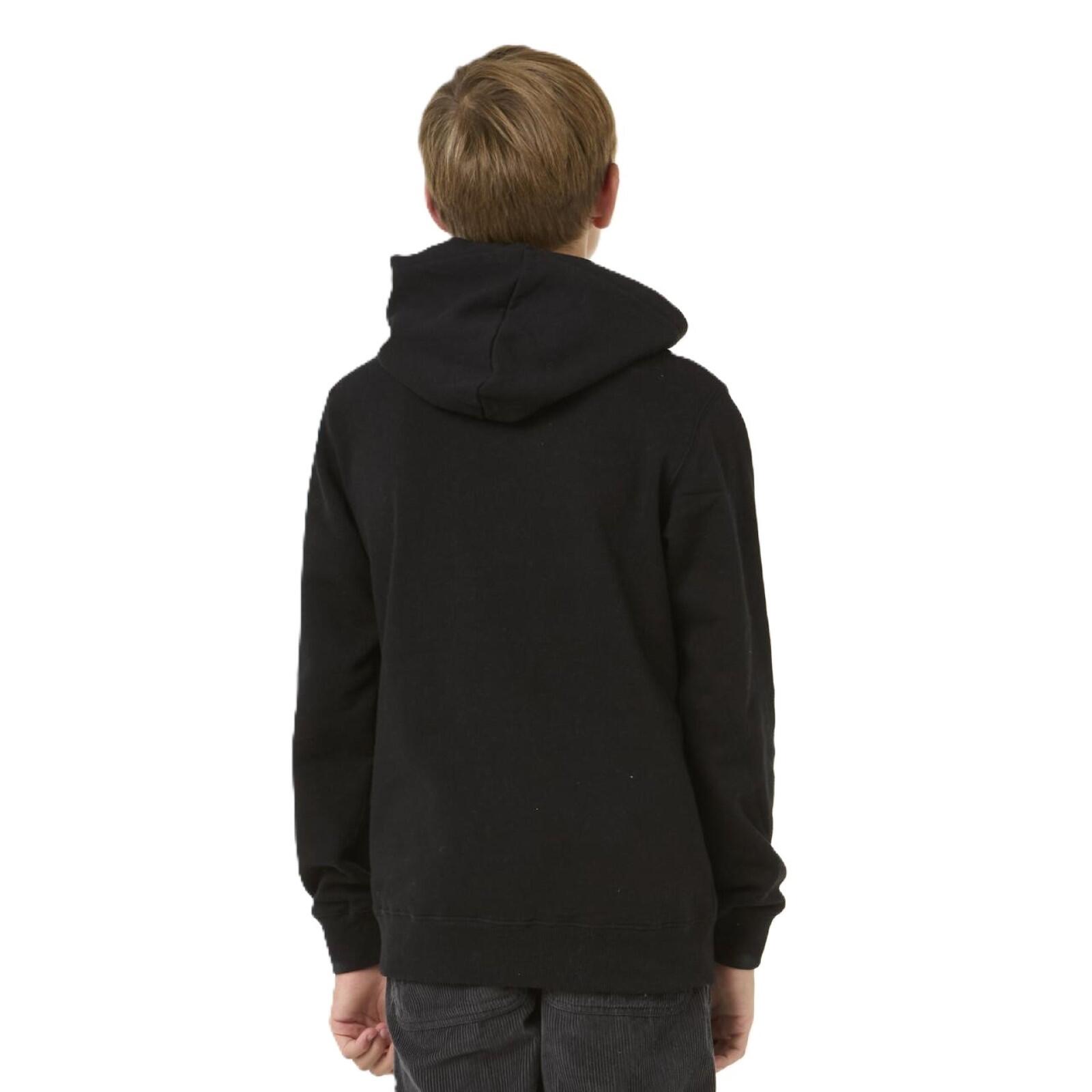 Rip Curl Stapler Hood Hoodie-Black 3/6