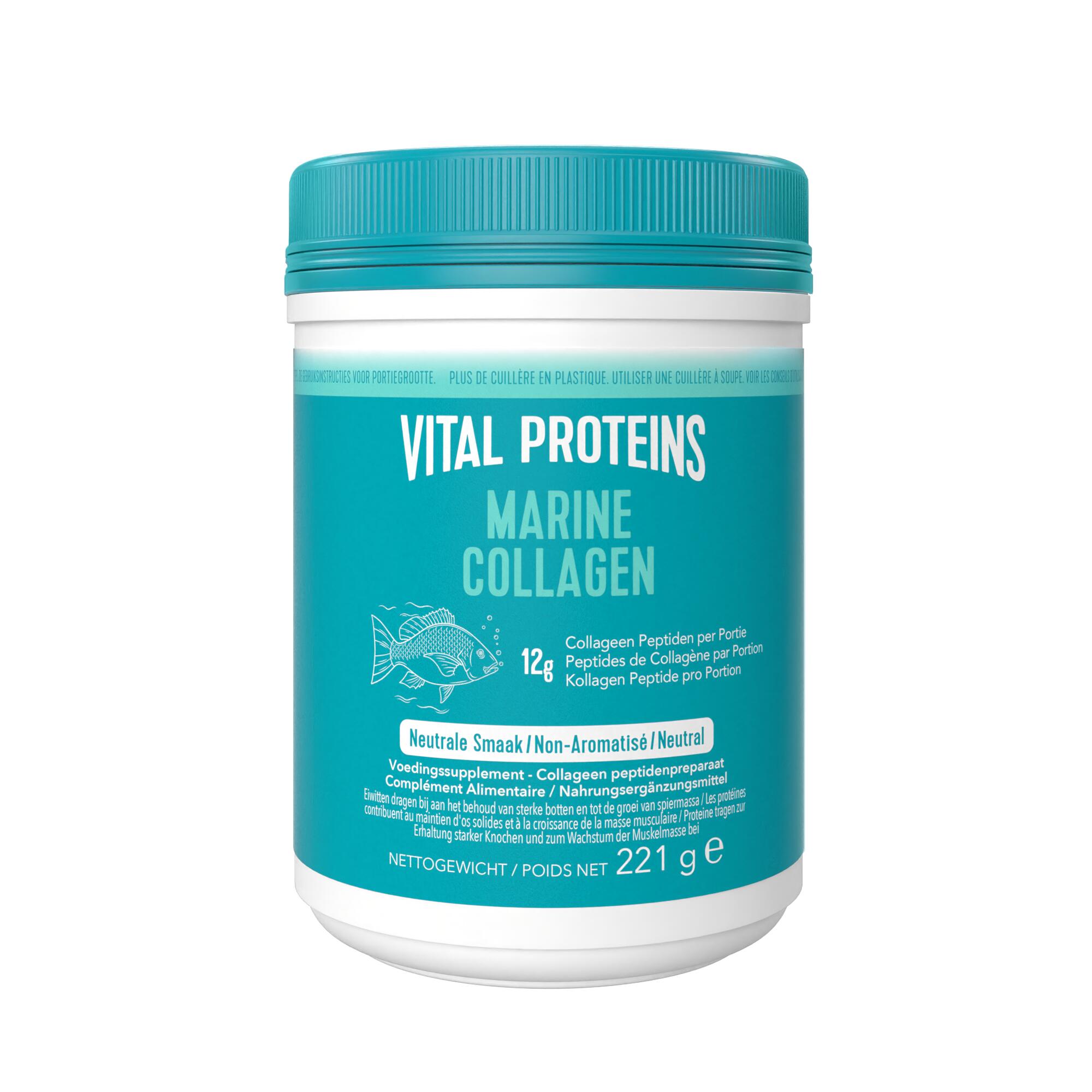 VITAL PROTEINS Marine Collagen - Naturel (Smaakloos) - 221 gram (18 doseringen)