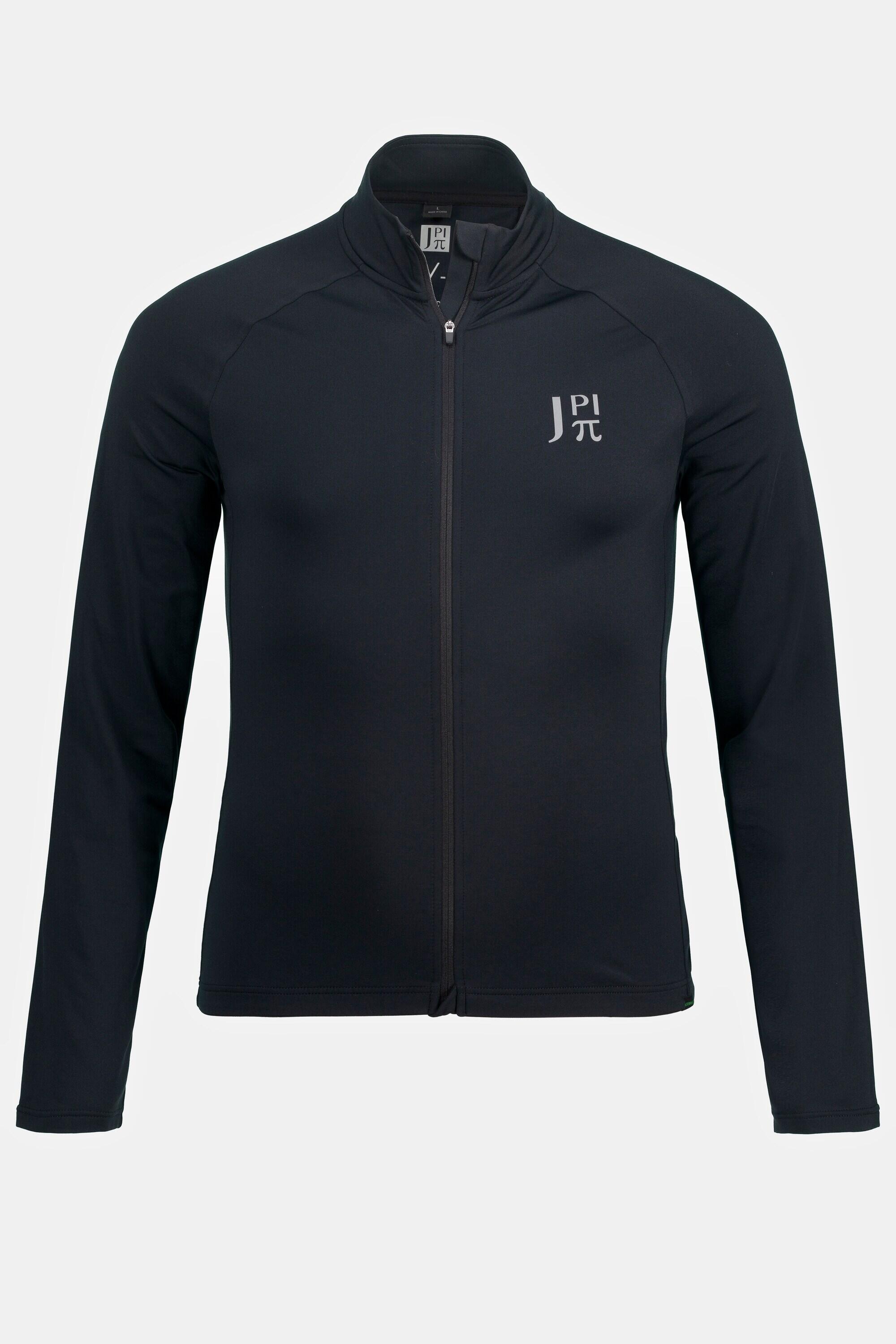 Herren Rad-Trikotjacke Bikewear Stehkragen Langarm hinten Saumtaschen 7/9