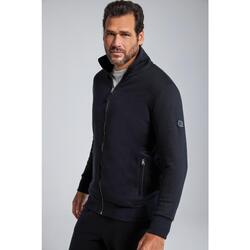 Hommes Veste en molleton col montant - jusqu'au 8 XL