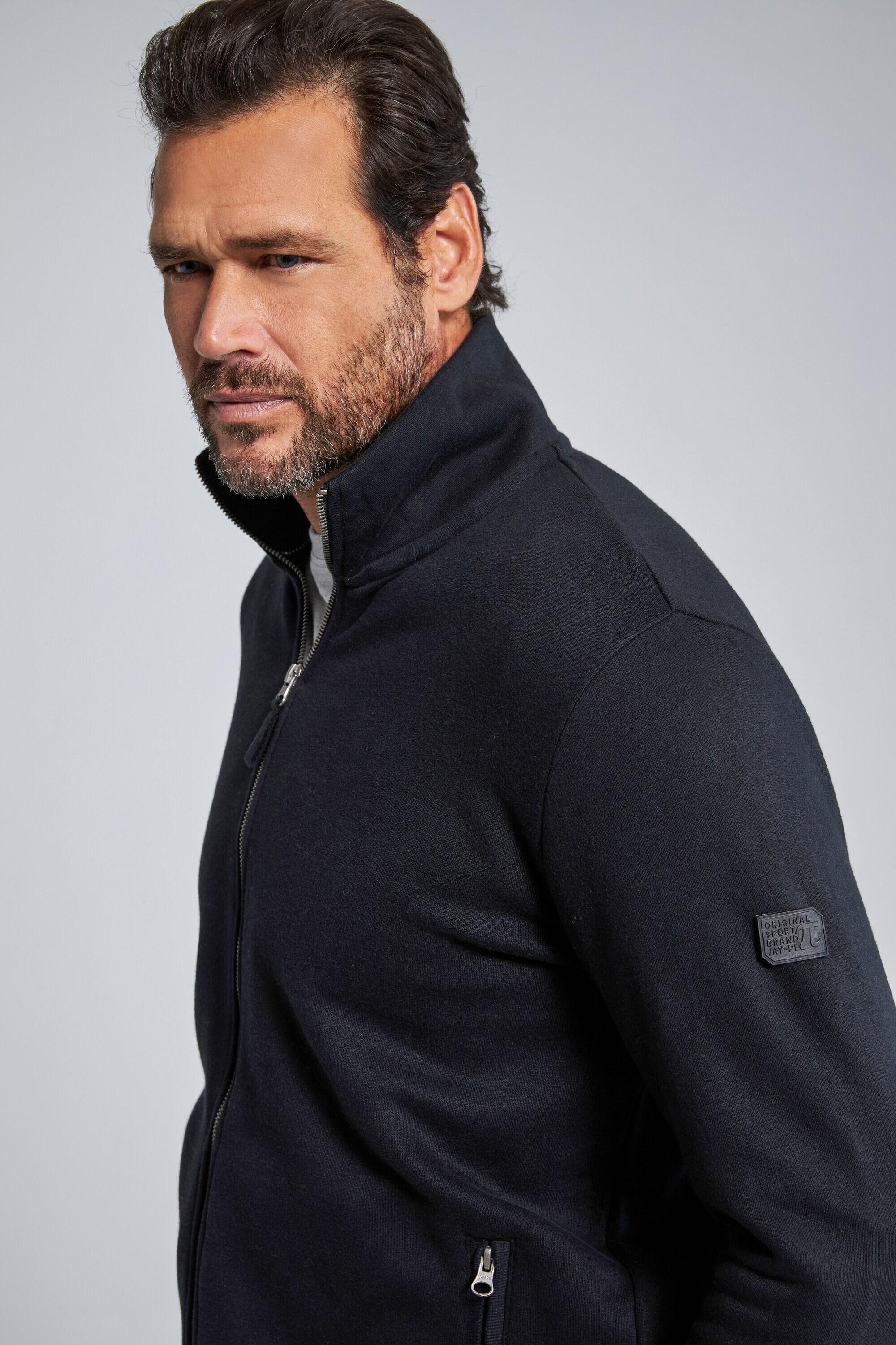 Hommes Veste en molleton col montant 8/13