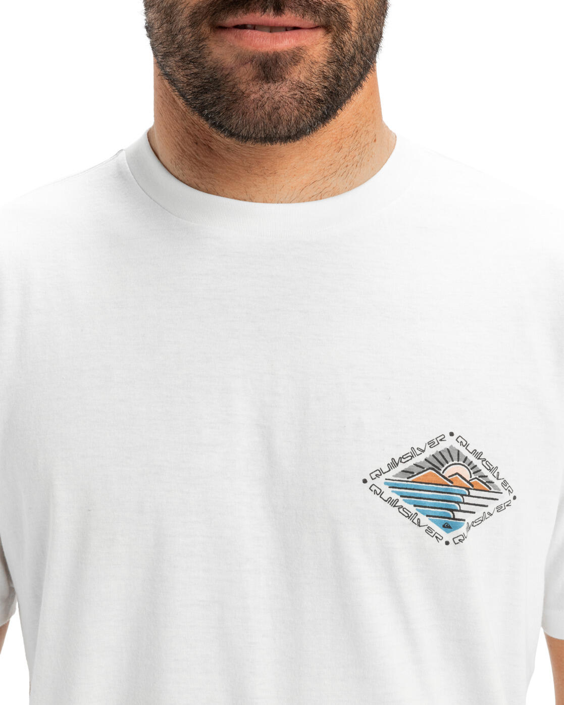 Camiseta de manga corta EVO FUTURE ISLANDS Blanco Hombre 4/4