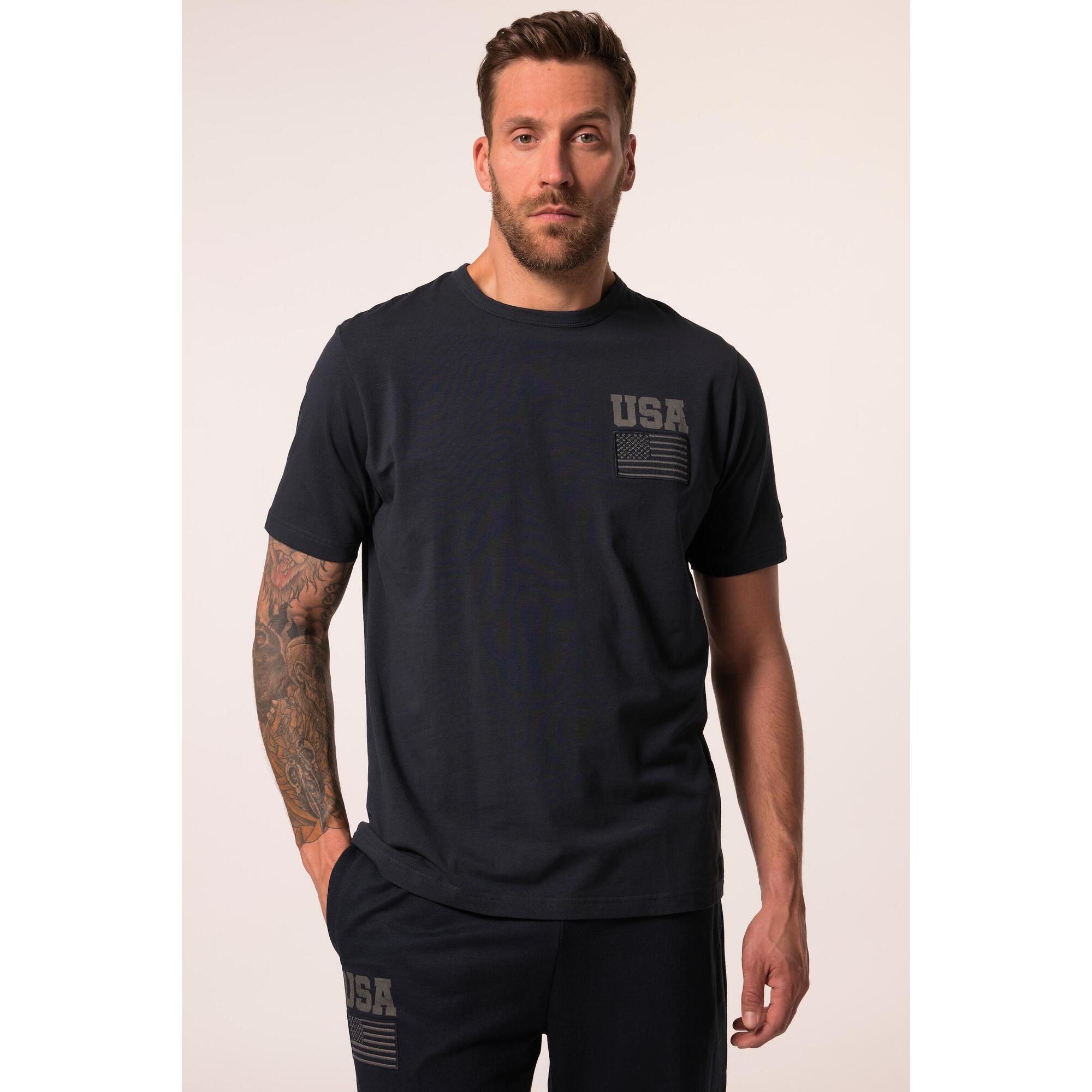 Jay-pi - Hommes T-shirt Iron Anvil Flexnamic® Collection Fitness - Jusqu'au 7 Xl - T-shirt Manches Courtes - Bleu - Decathlon