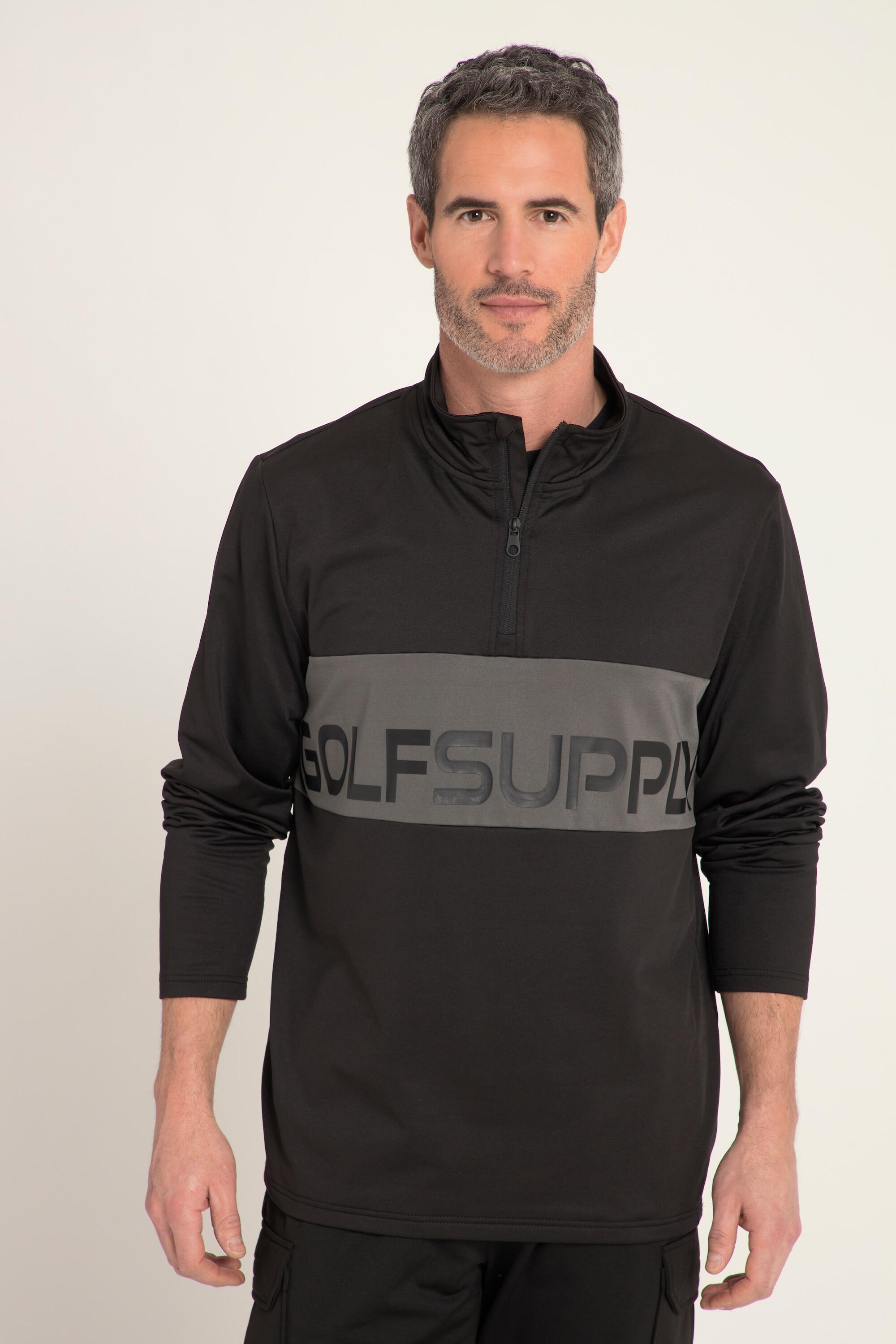 JAY-PI JAY-PI Men's Trucker Sweater Black FLEXNAMIC® QuickDry