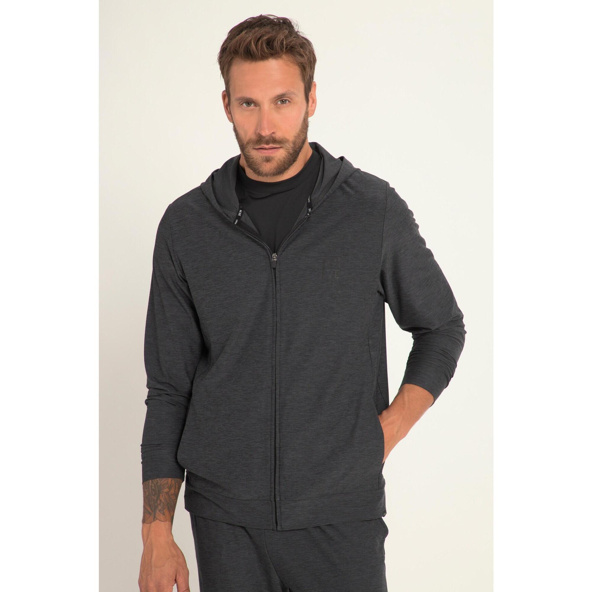 Jay-pi - Hommes Veste À Capuche Flexnamic® Collection Fitness Technologie Quickdry - Sweat Zippé - Noir - Decathlon
