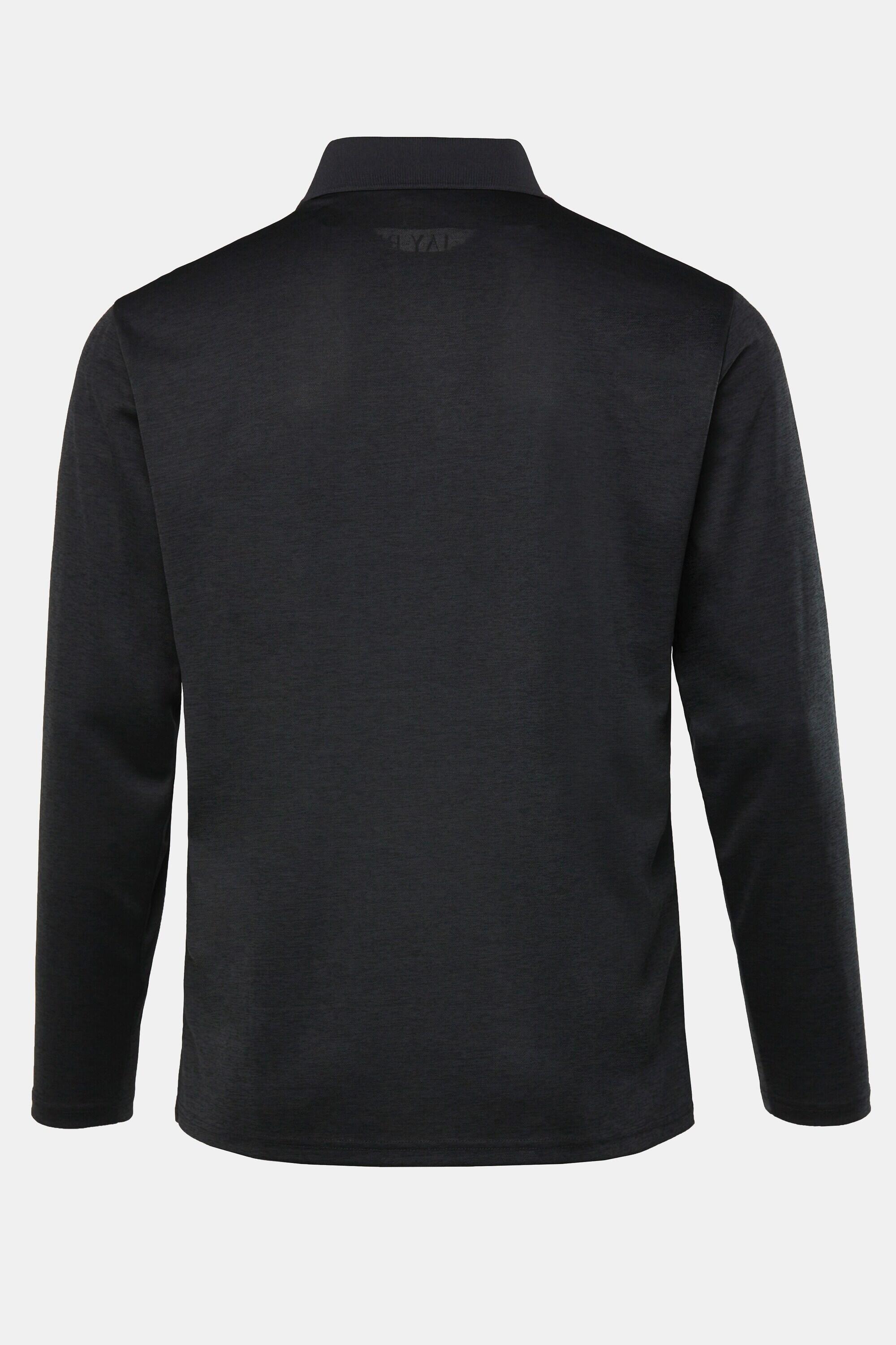 Heren Poloshirt met lange mouwen trekking QuickDry 7/7