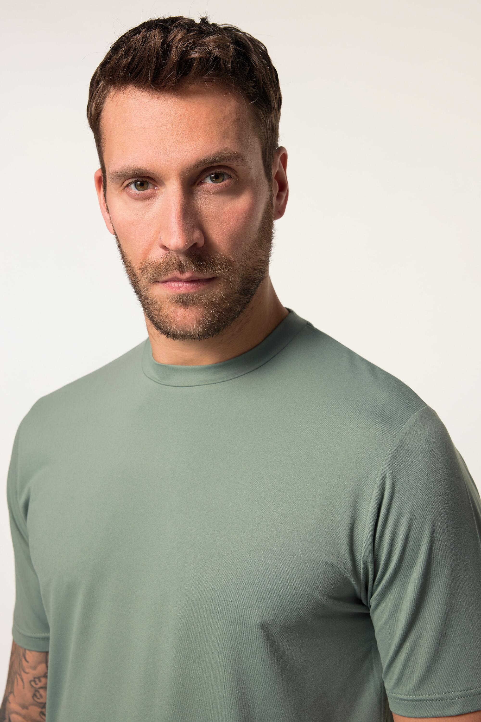 Hommes T-shirt à manches courtes col rond et protection UV 50+ 2/4