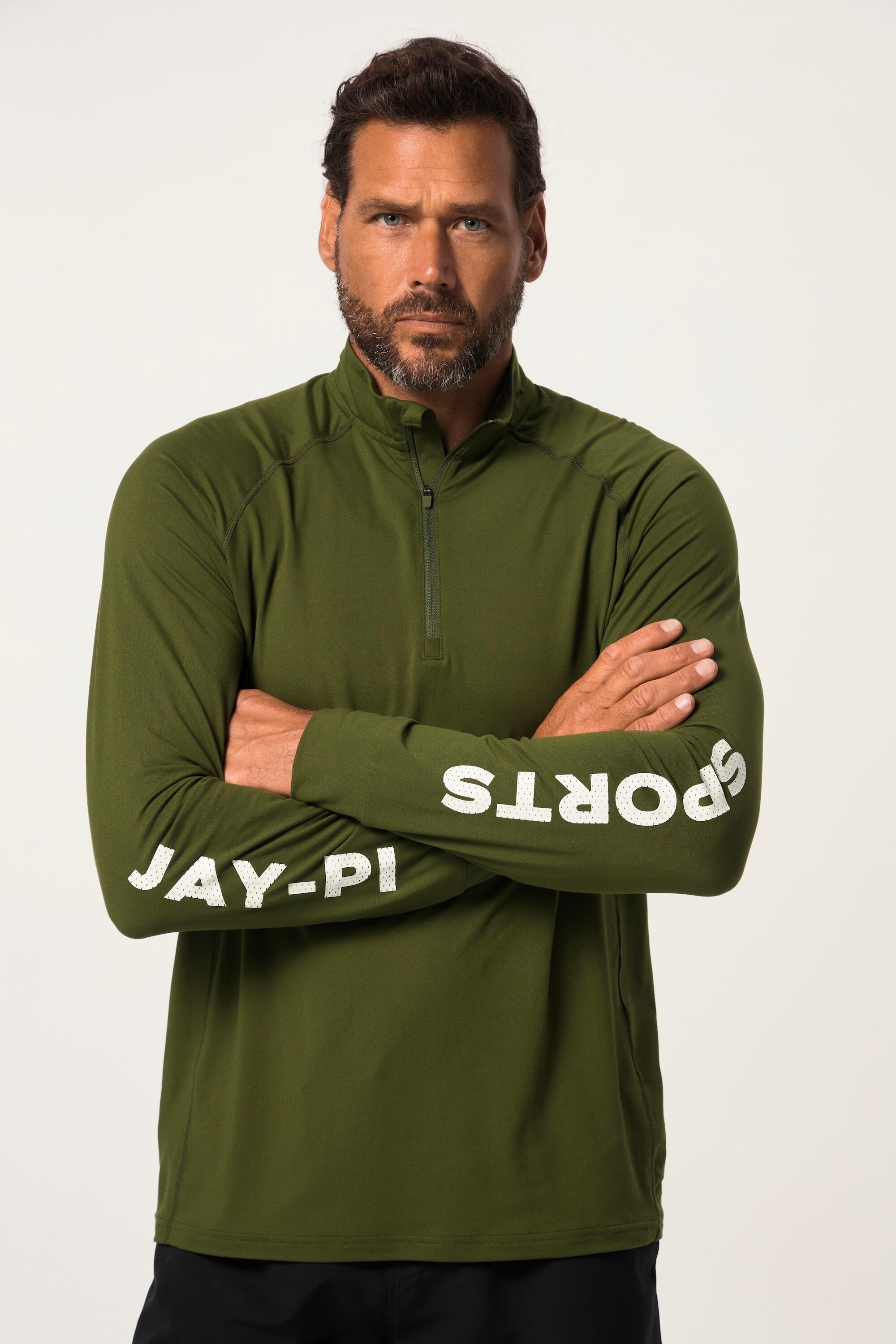 Hommes T-shirt technique à col montant et manches longues FLEXNAMIC® 2/5
