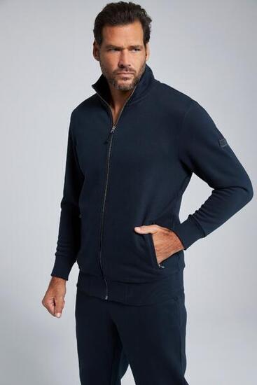 Herren Sweatjacke Fitness Stehkragen Zipper bis 8 XL