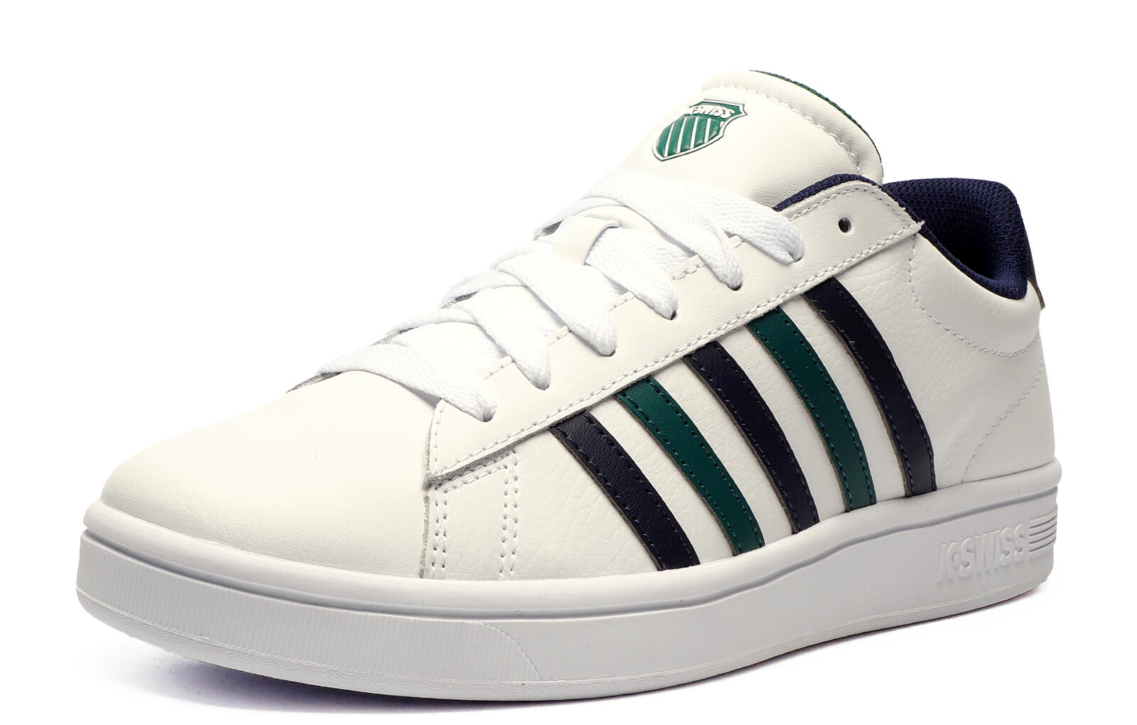 K Swiss Court Tiebreak II Mens Leather Trainers 2/5