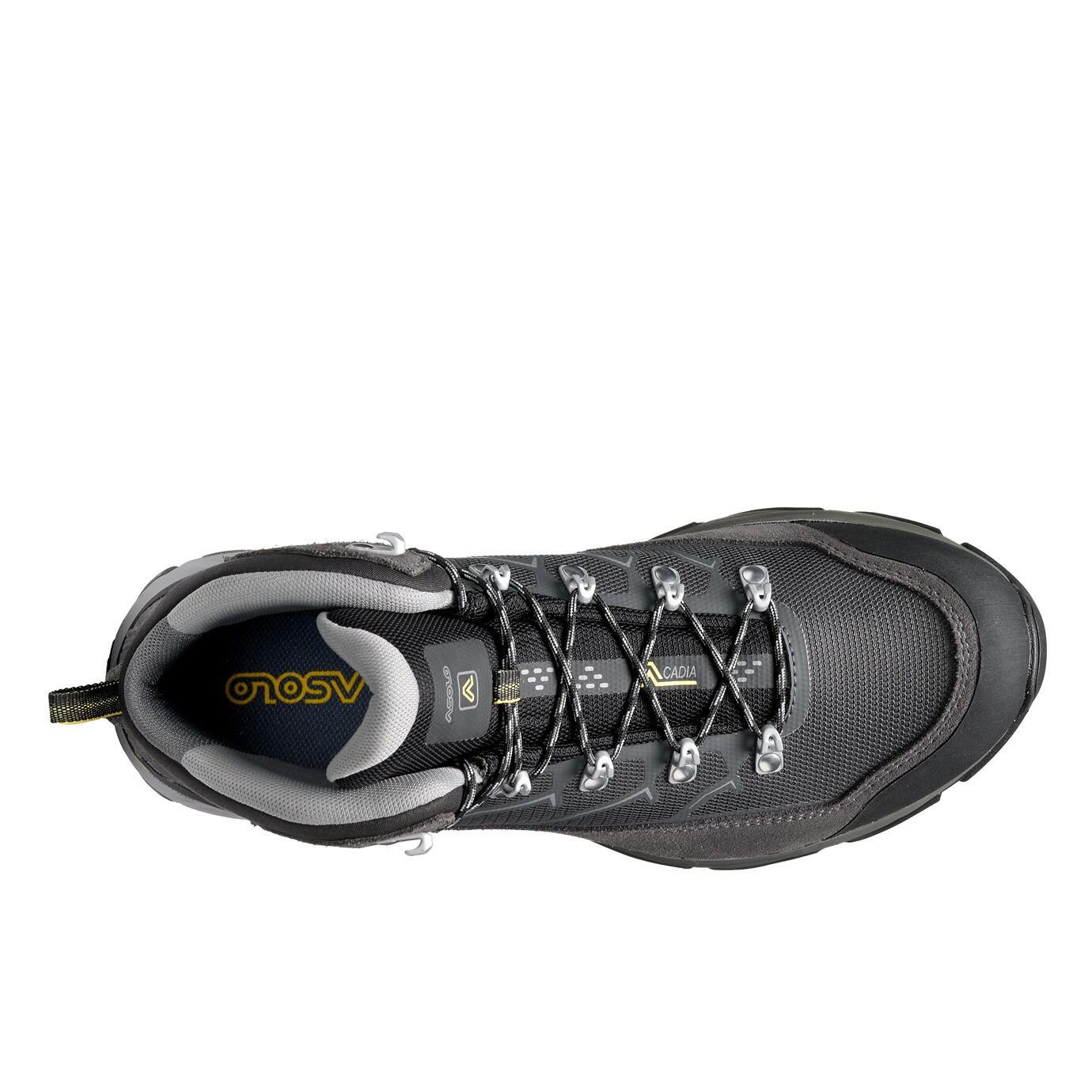 Asolo Acadia Mid Walking Boots-Graphite/Black 7/7