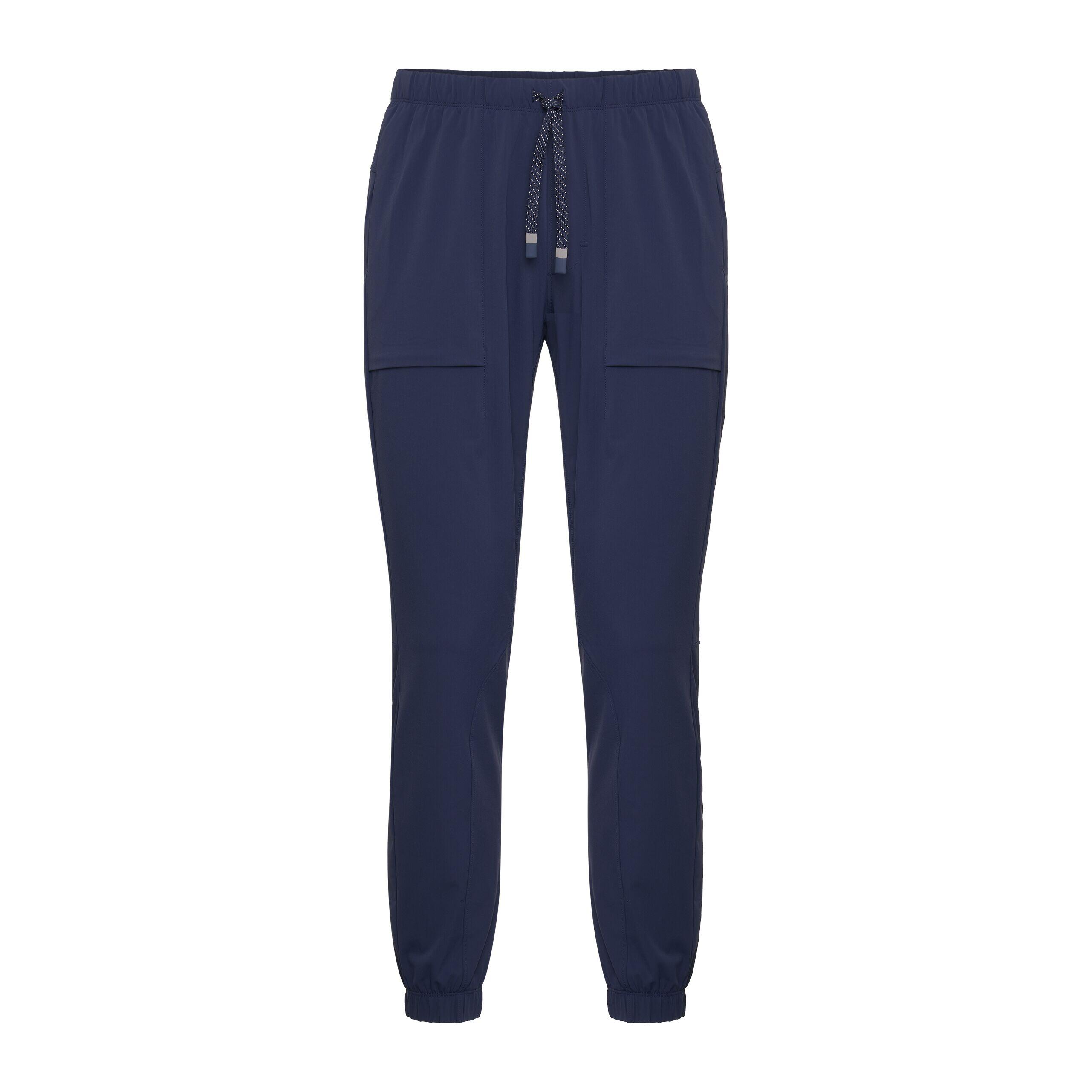 Fabletics - Pantalon De Jogging Homme The One En Tissu Technique Avec Poches Zippées - Pantalons - Bleu - Decathlon