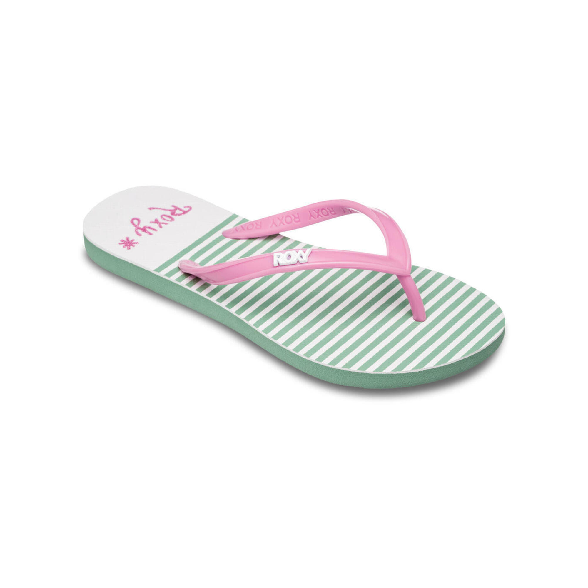 Roxy - Sandales Rg Viva Stamp Ii Rose Fille - Sandales - Rose - Decathlon
