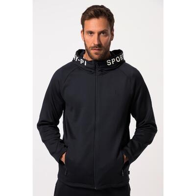Męska Treningowa bluza rozpinana FLEXNAMIC® tenis softshell kaptur