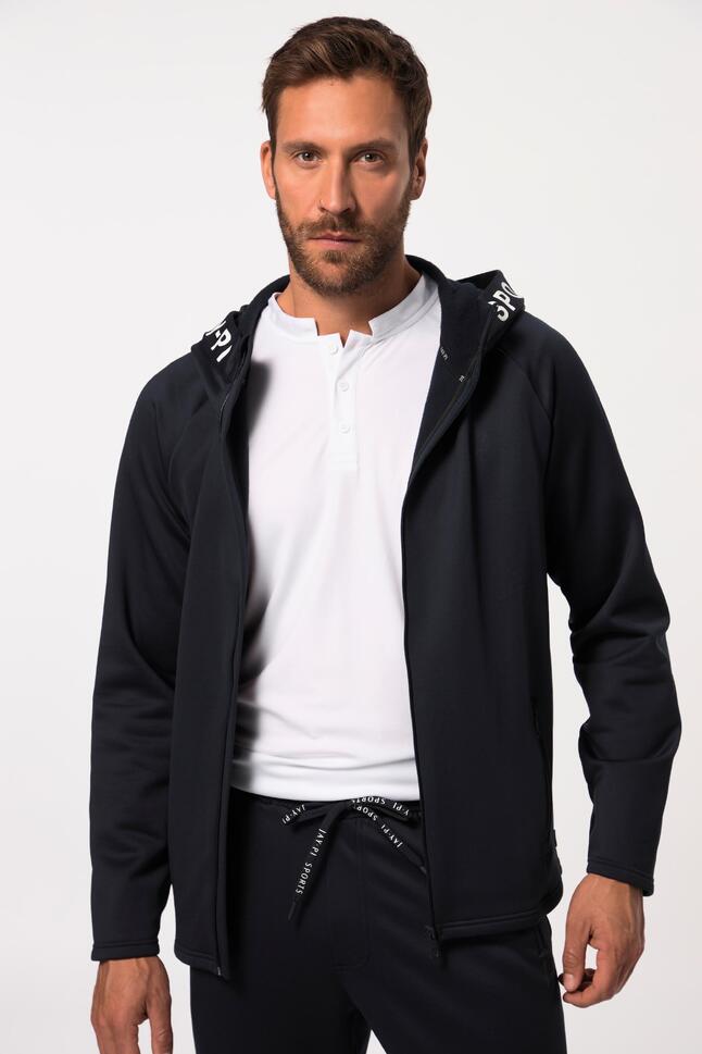 Męska Treningowa bluza rozpinana FLEXNAMIC® tenis softshell kaptur