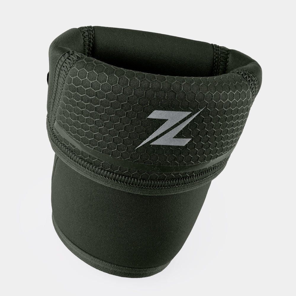Joelheira Premium ZEUZ de 2 Peças – 7 mm – Verde Militar – Tamanho XL 3/6