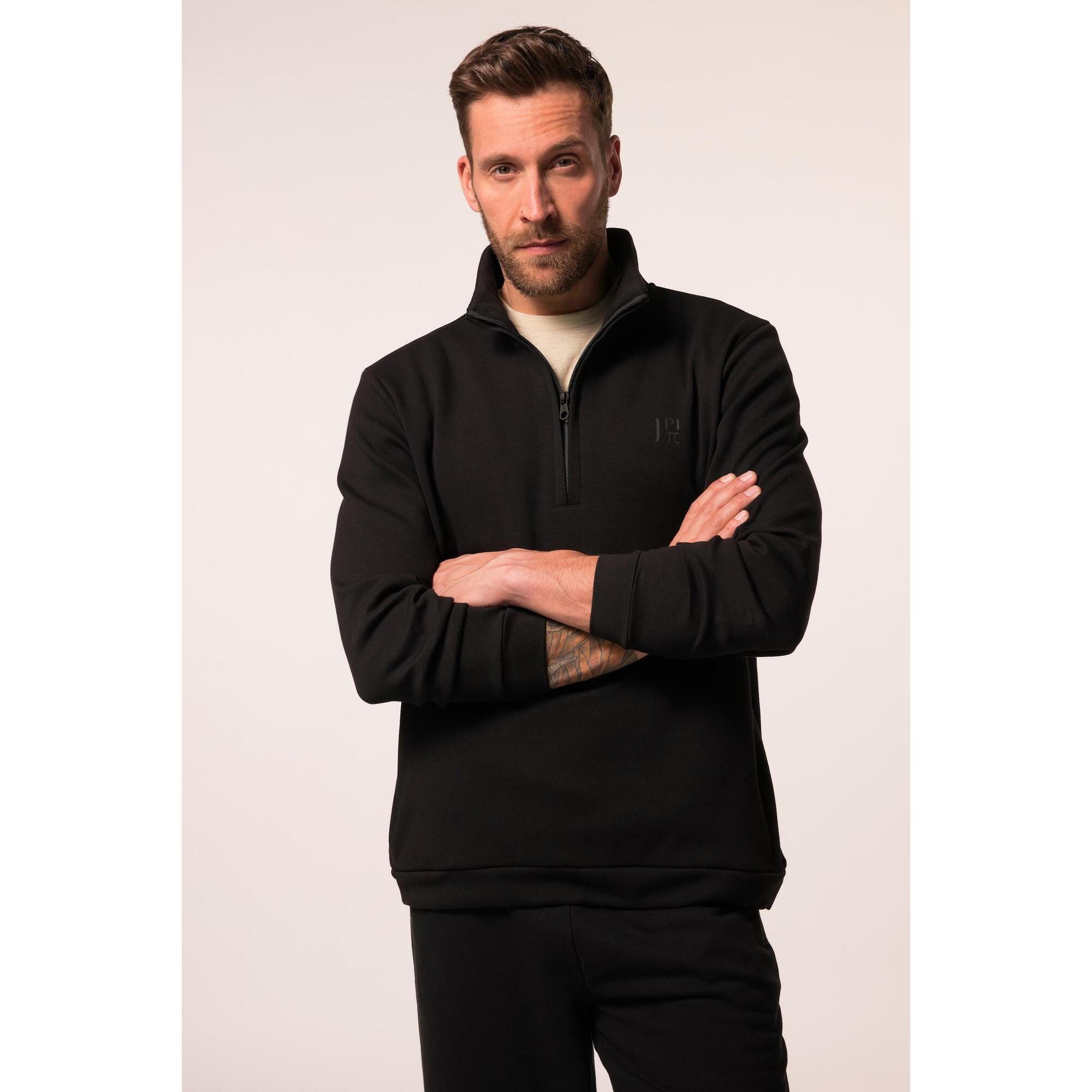 Jay-pi - Hommes Pull Camionneur Ventre Confort Collection Fitness - Jusqu'au 7 Xl - Sweat-shirt - Noir - Decathlon