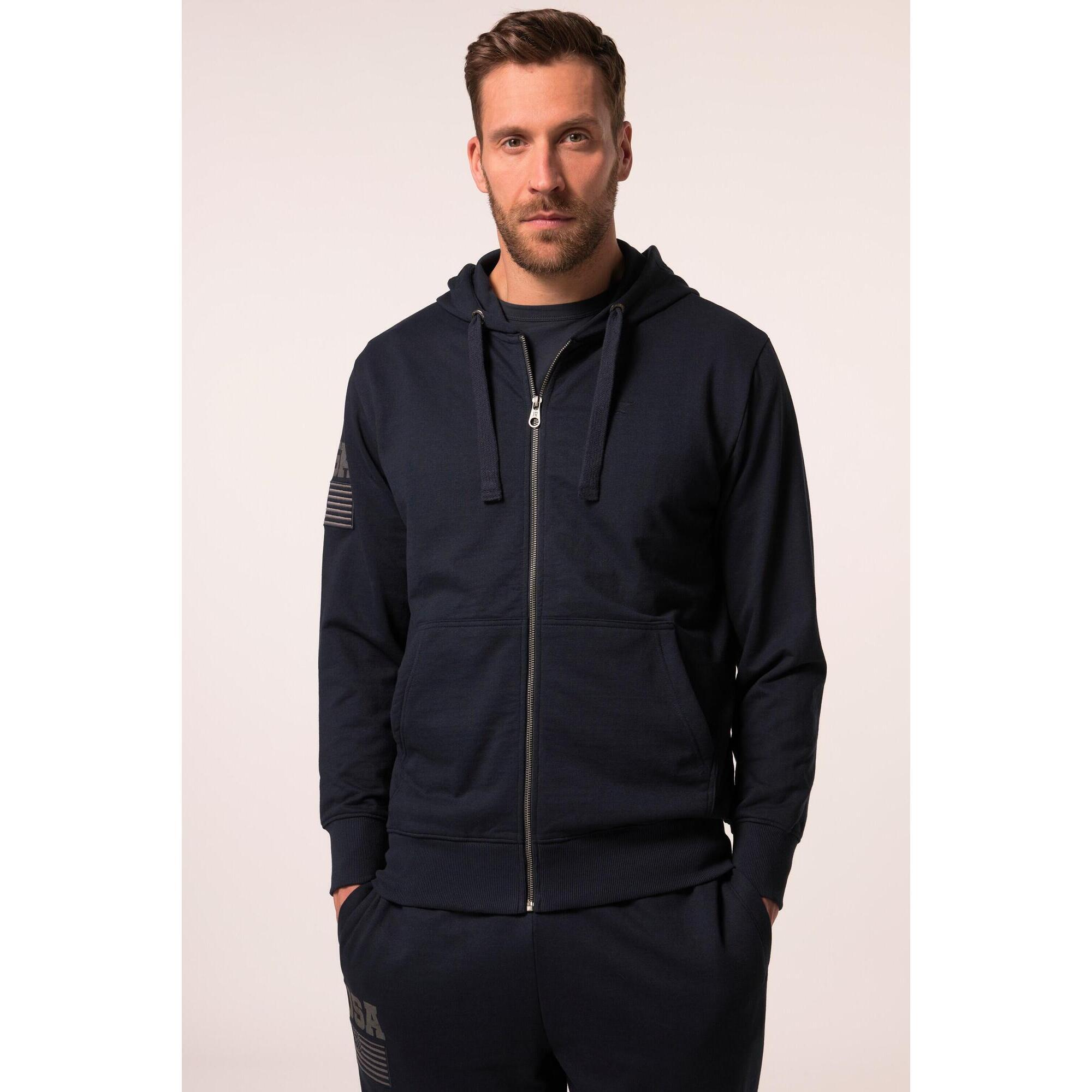 Jay-pi - Hommes Veste À Capuche Iron Anvil En Molleton - Sweat Zippé - Bleu - Decathlon