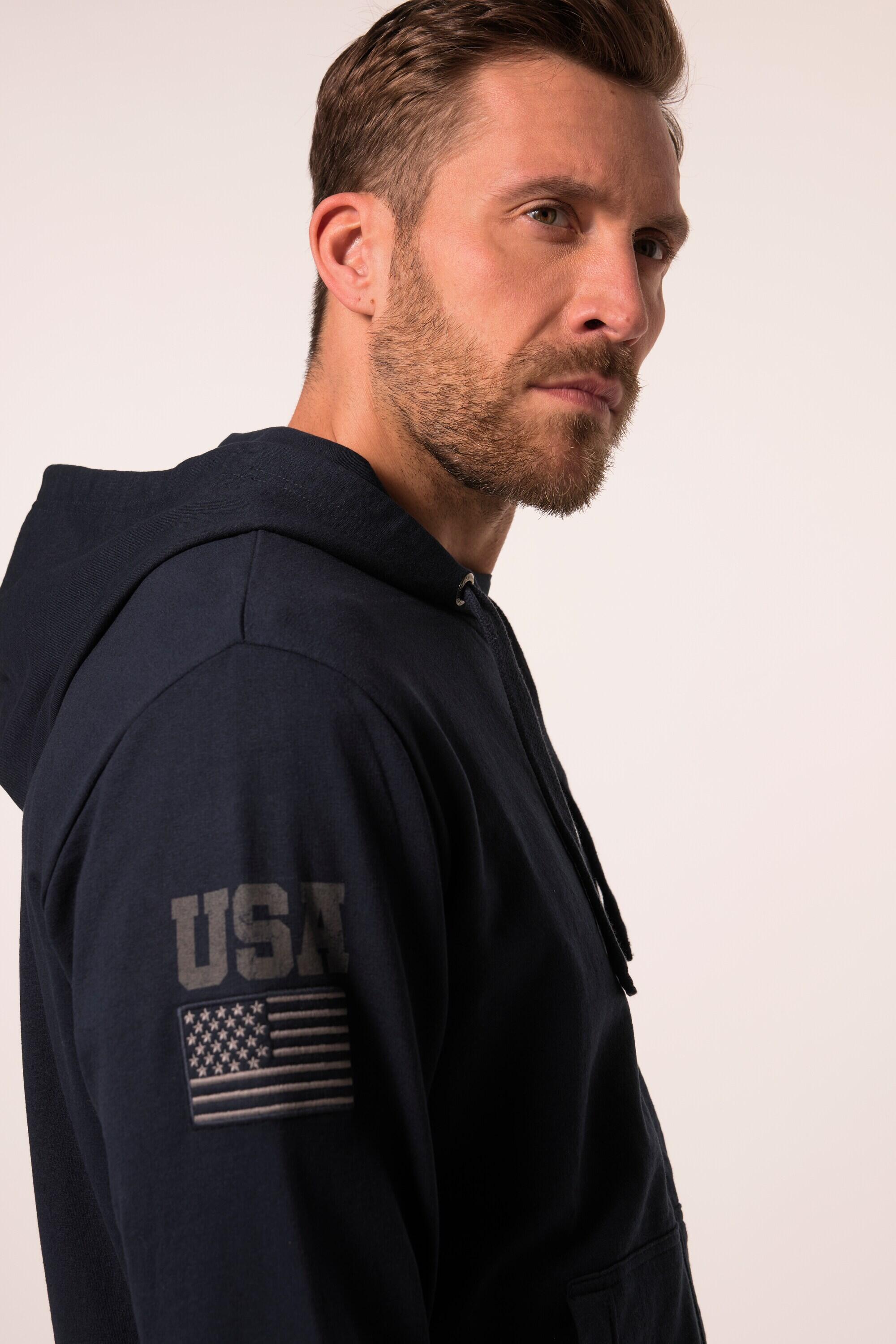 Hommes Veste à capuche Iron Anvil en molleton collection Fitness 4/6