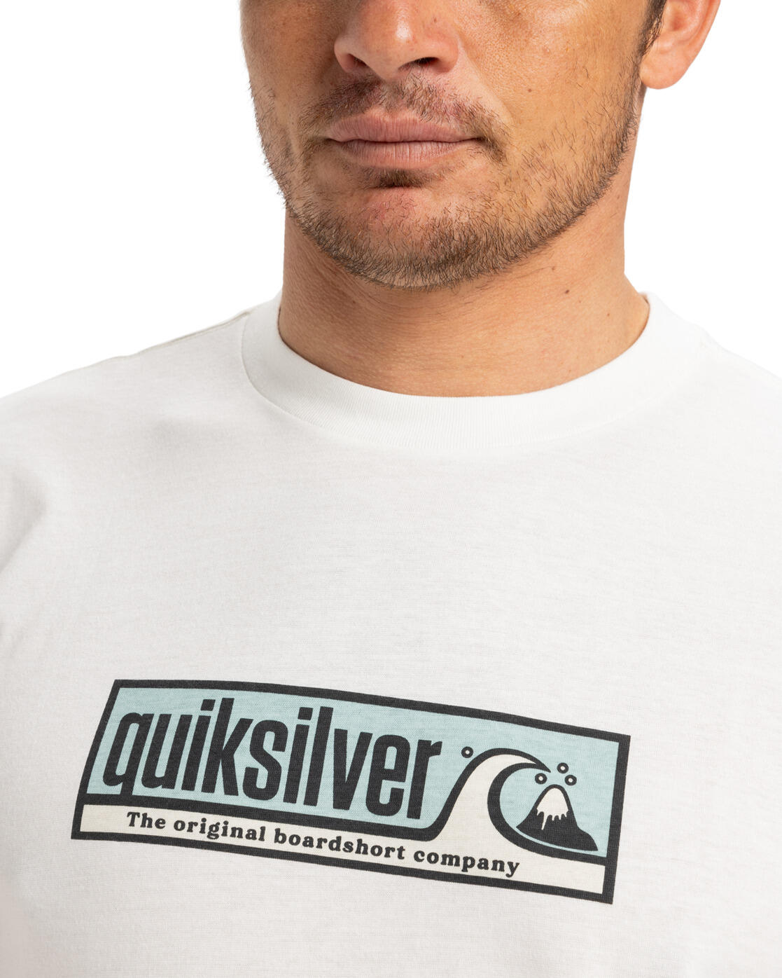 Maglia a maniche corte Quiksilver modello EQYZT08040-WBK0 per uomini 4/5